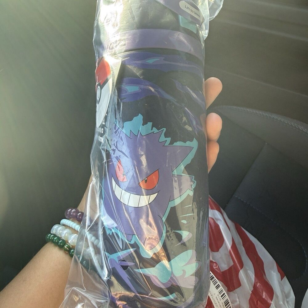 NEW RELEASE Owala x Pokémon Gengar FreeSip 16oz Target Exclusive In Hand